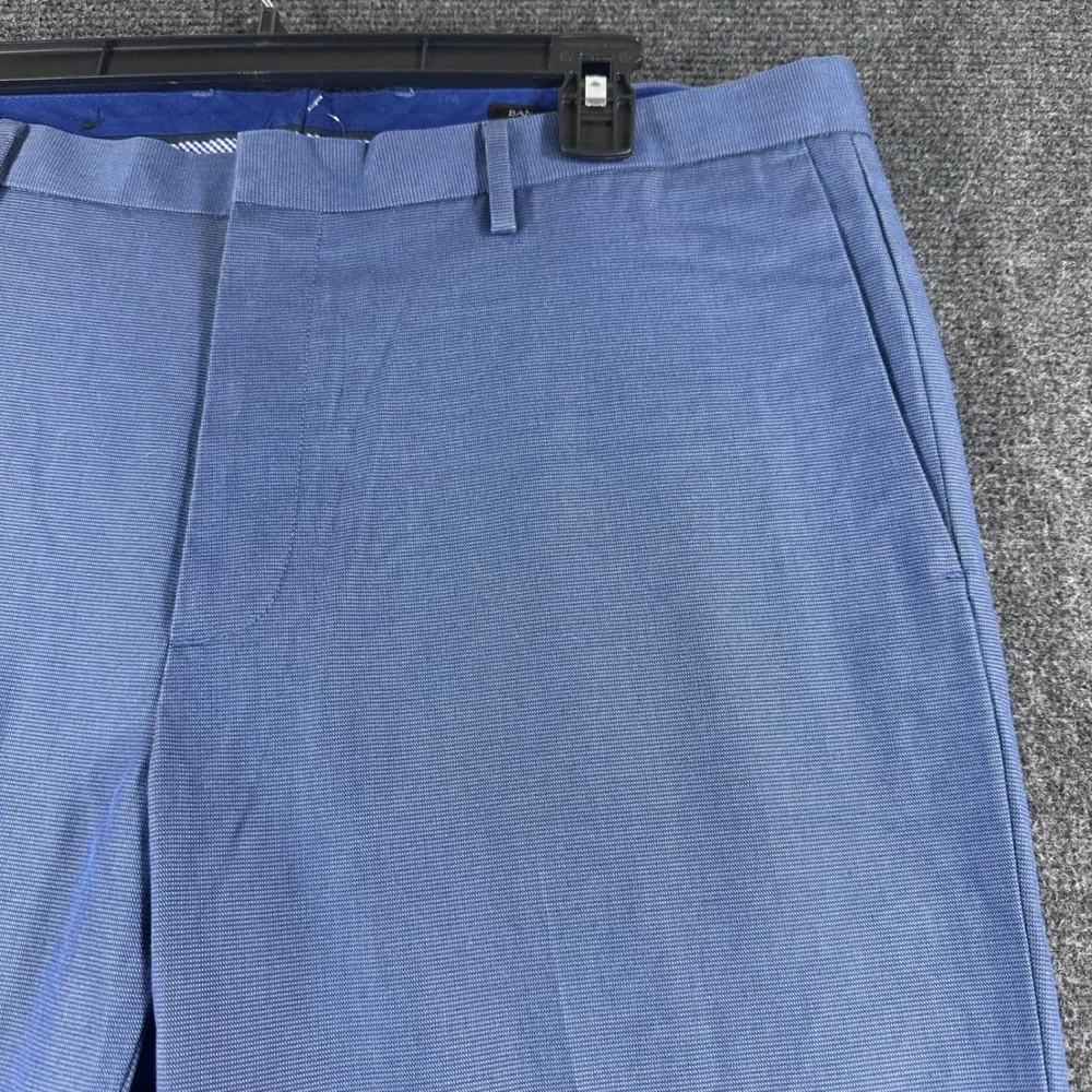 Banana Republic Dress Pants Mens 35x30 Light Blue Non-Iron Modern Slim Fit Chino